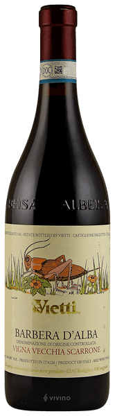 Vietti - DOC Barbera d'Alba - Vigna Scarrone 2022