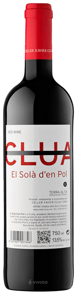 Xavier Clua - DO El Solà d'en Pol rojo 2023