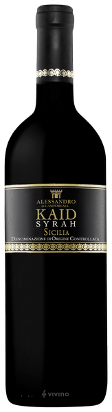 Alessandro di Camporeale - Syrah - Kaid 2019