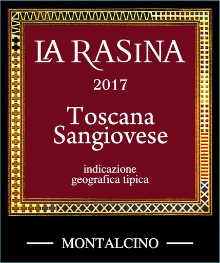 [3507] La Rasina - Toscana Sangiovese 2021