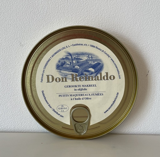 Don Reinaldo - Smoked mackerel in olive oil