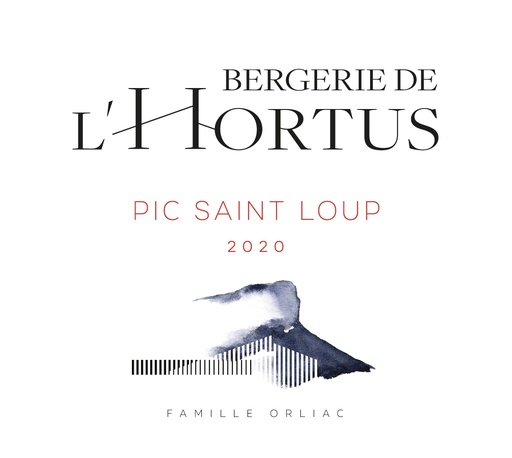 AOC Bergerie de l'Hortus - Pic Saint Loup - Rouge Classique 2022